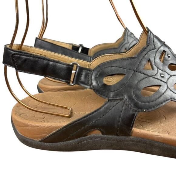 Rockport Ridge Sling Slingback Thongs Sandals Black Womens Shoes Studded sz 9 - Picture 12 of 16